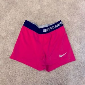 Nike spandex shorts